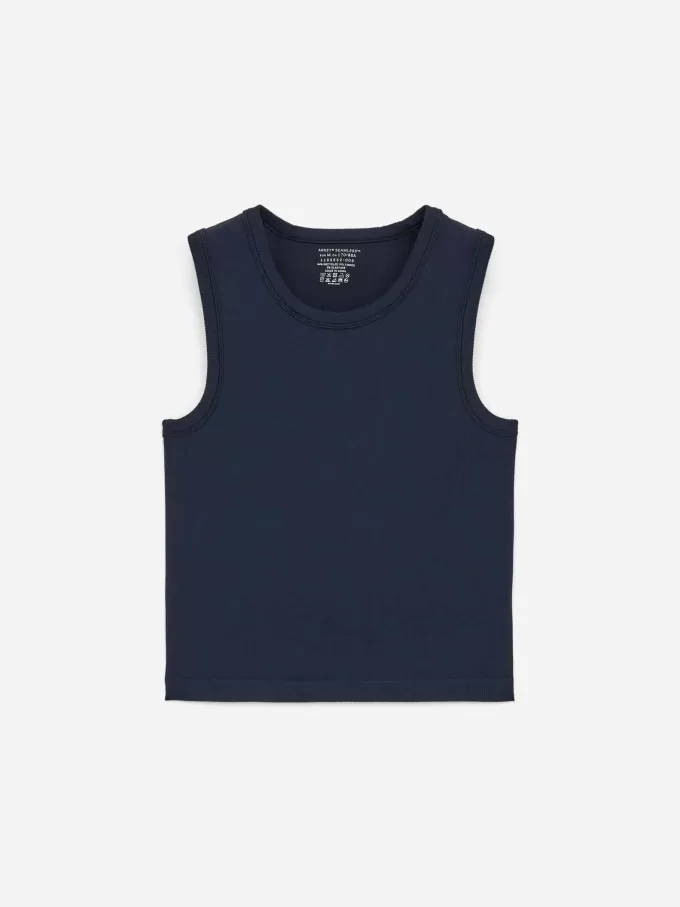 Ribbet sømløs tanktop
