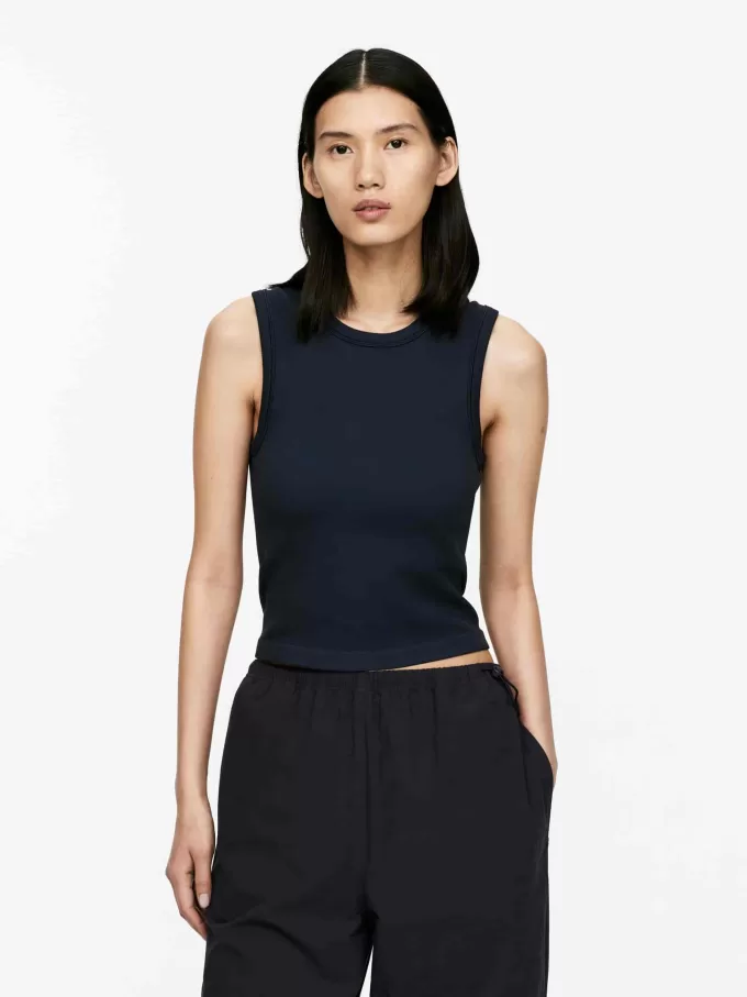 Ribbet sømløs tanktop