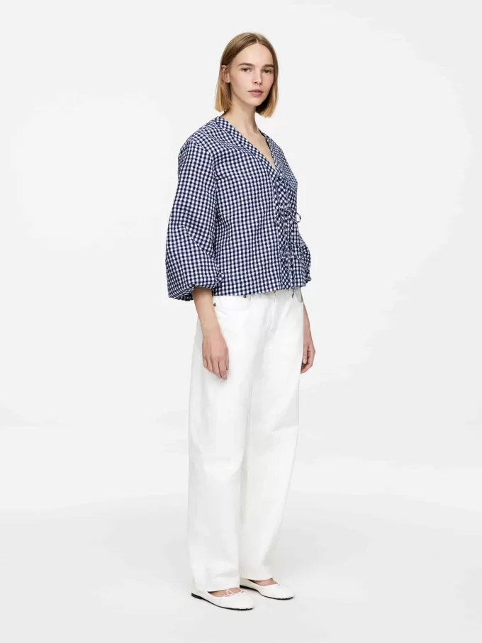 Seersucker bluse Seersucker bluse