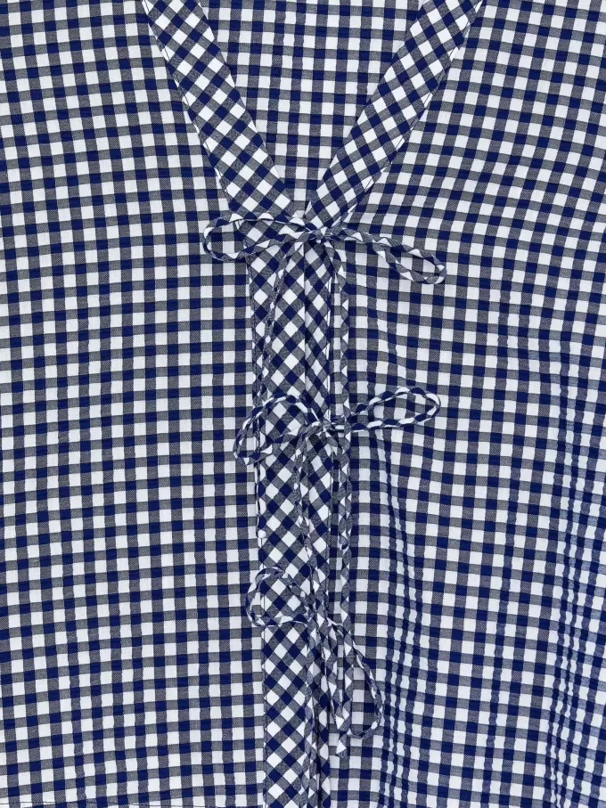 Seersucker bluse Seersucker bluse