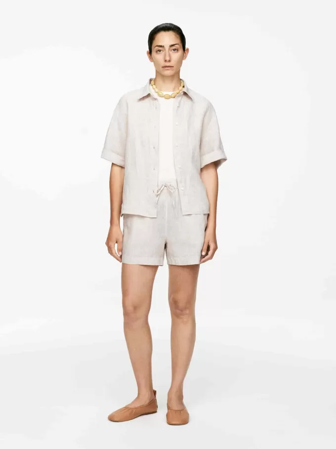 Shorts af hør Shorts af hør