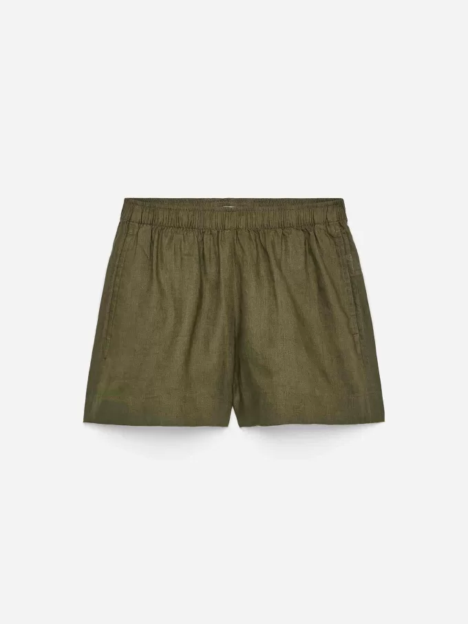 Shorts af hør