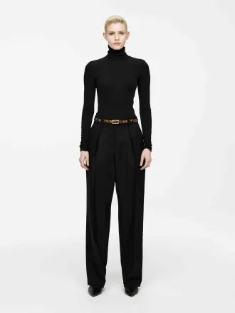 Skræddersyede bukser med høj talje