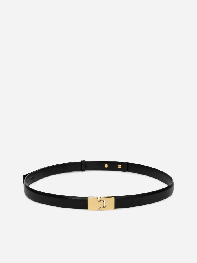 Spænde læderbælte Spænde læderbælte