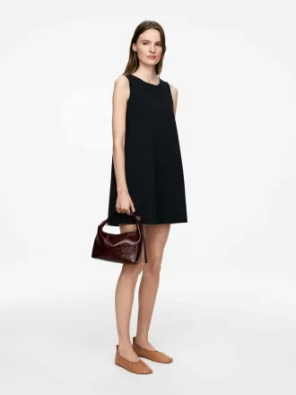 Strikket A-line kjole