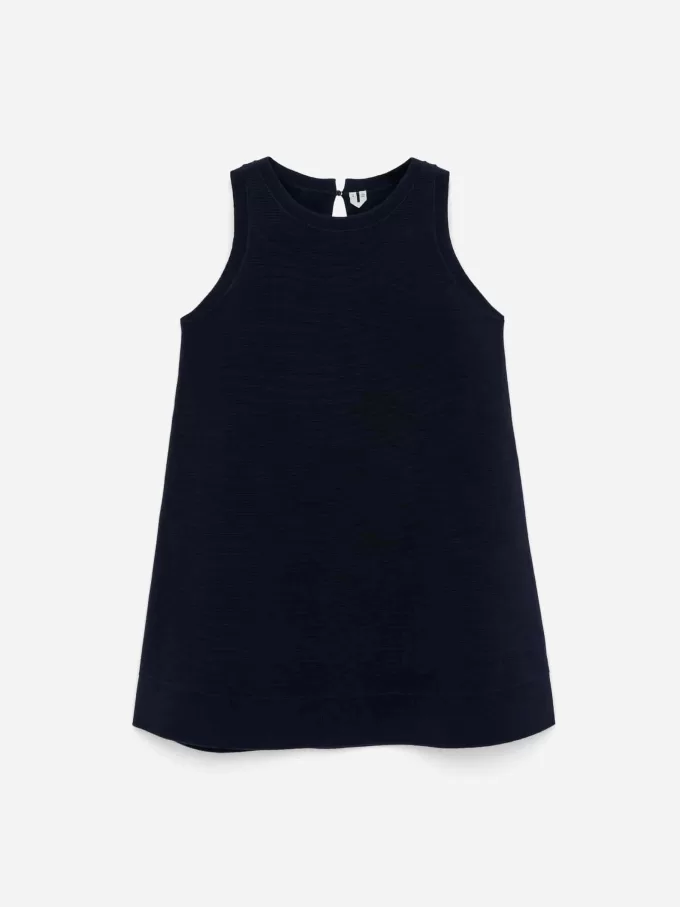 Strikket A-line kjole