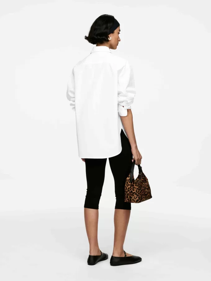 To-vejs Poplin skjorte