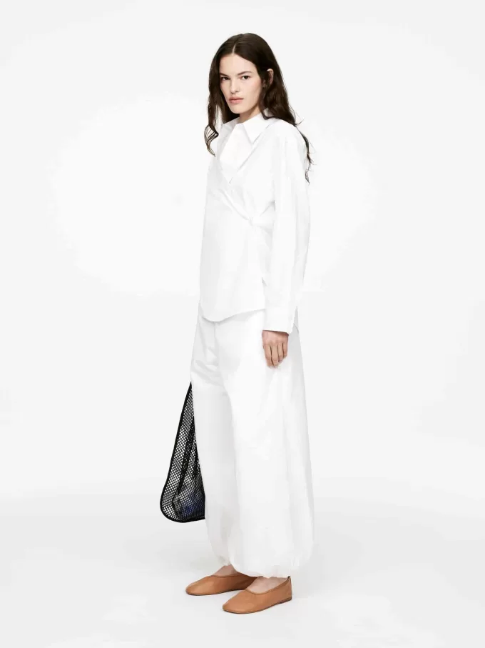 To-vejs Poplin skjorte