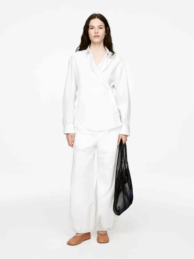 To-vejs Poplin skjorte