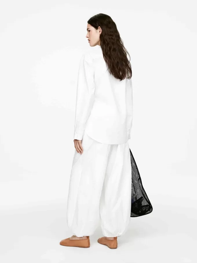 To-vejs Poplin skjorte