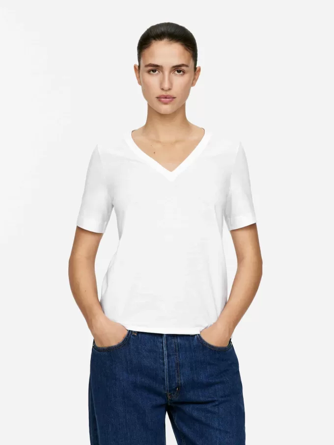 V-hals T-shirt