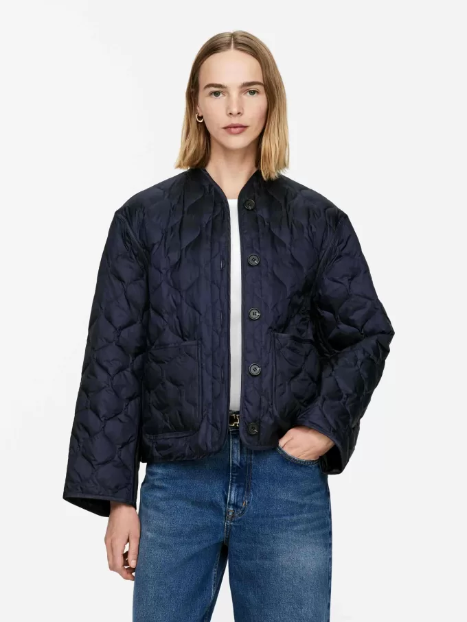 2-i-1 Upcycled Down Liner-jakke