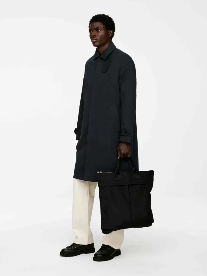 2-i-1 mellemlængde bilfrakke