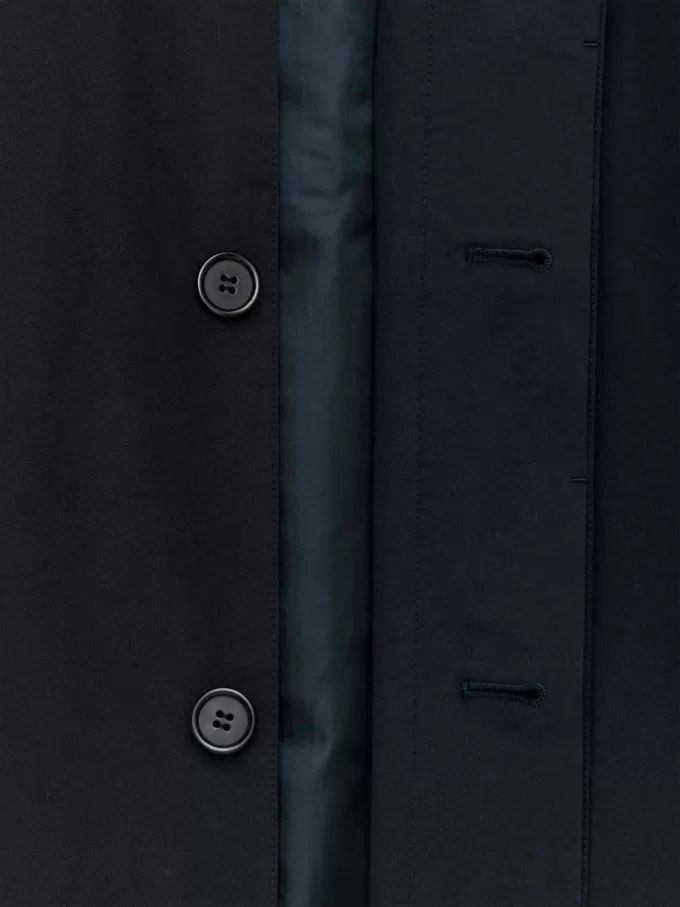 2-i-1 mellemlængde bilfrakke