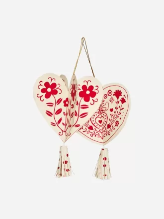 A World of Craft Paper Ornaments Sæt med 2