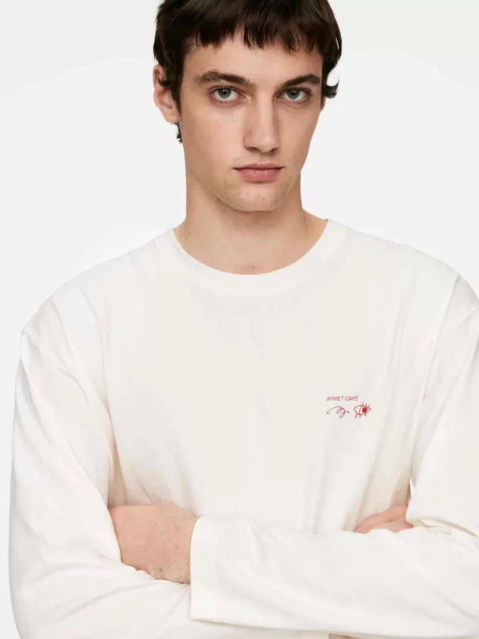 ARKET CAFÉ Langærmet T-shirt