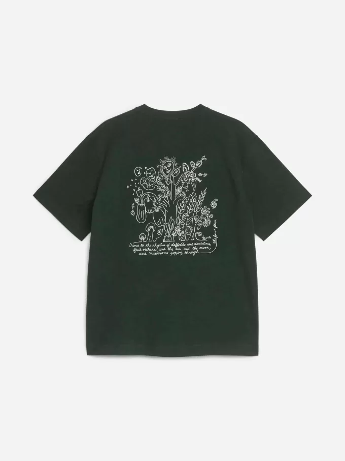 ARKET CAFÉ T-shirt med tryk