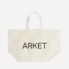 ARKET Oversized lærredspose
