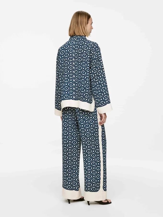 Afslappede bukser med tryk Afslappede bukser med tryk