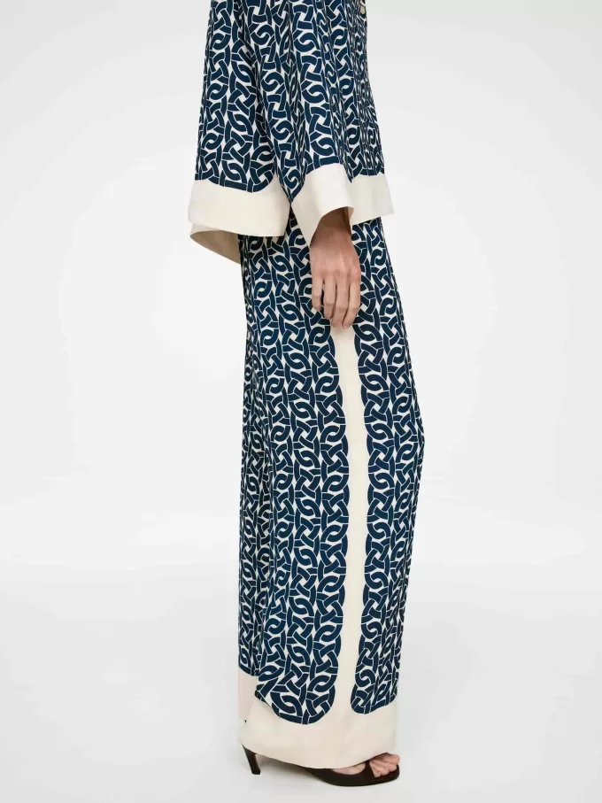 Afslappede bukser med tryk Afslappede bukser med tryk