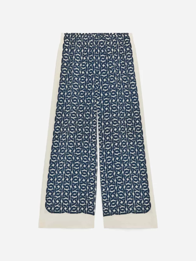 Afslappede bukser med tryk Afslappede bukser med tryk