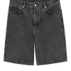Afslappede denimshorts