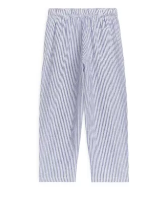 Afslappede hørbukser