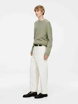 Afslappede lærredsbukser