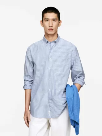 Afslappet Button-Down skjorte