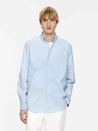 Afslappet Button-Down skjorte