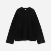 Afslappet Cashmere-Wool Jumper