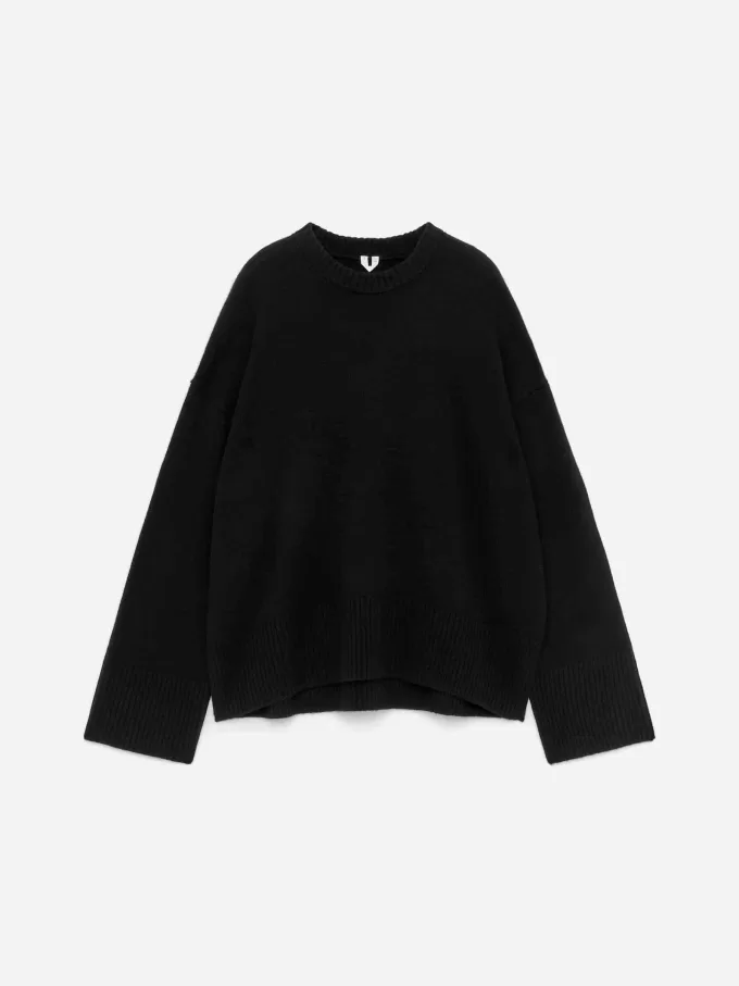 Afslappet Cashmere-Wool Jumper