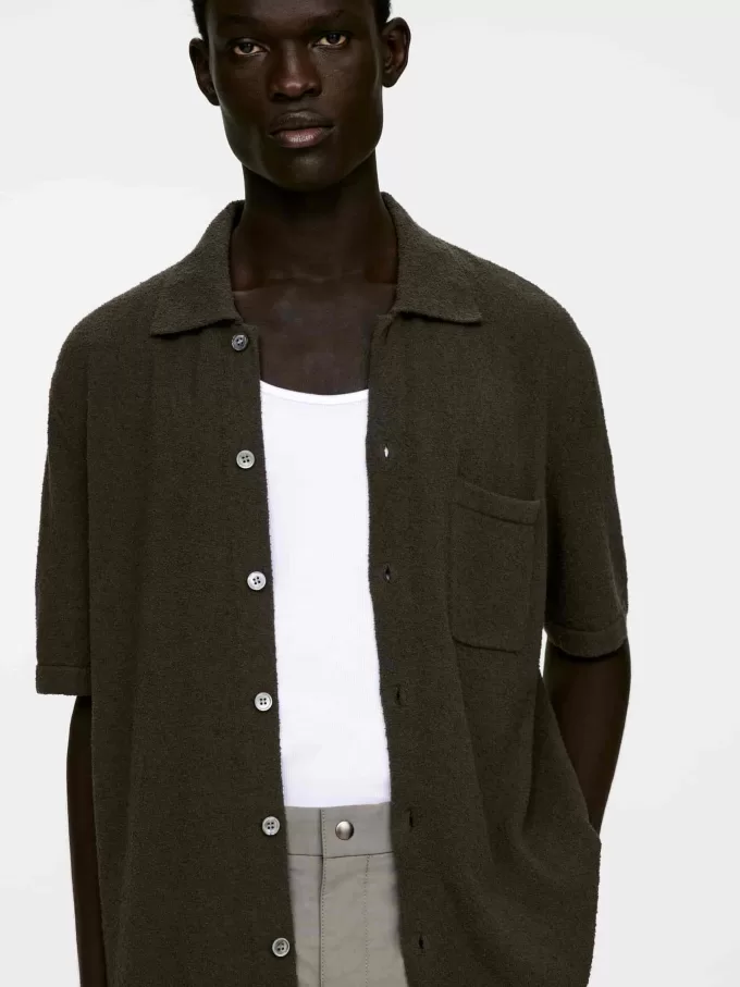 Afslappet Chinos i bomuldsblanding