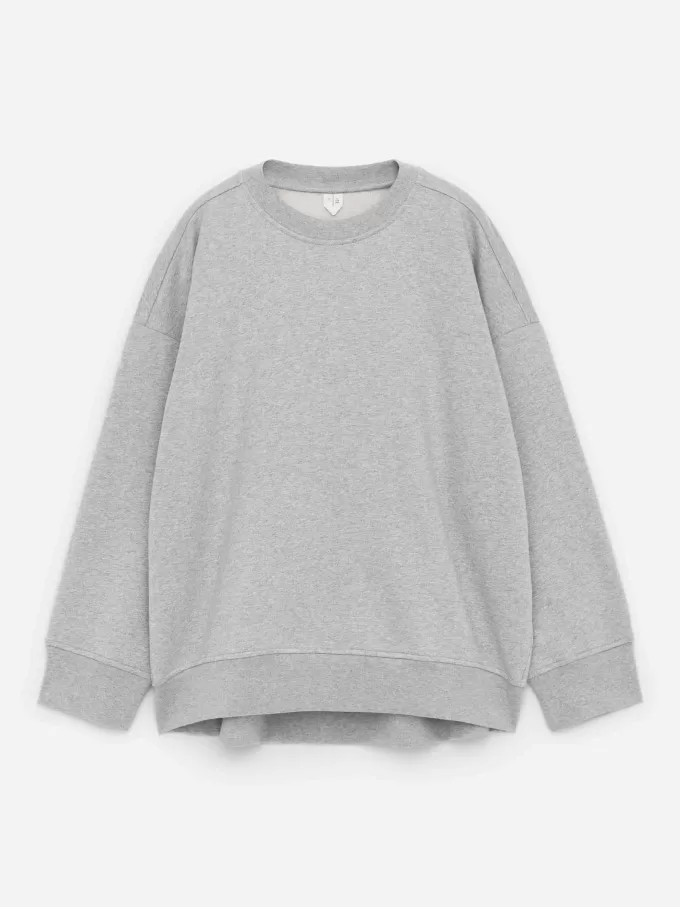 Afslappet Terry Sweatshirt