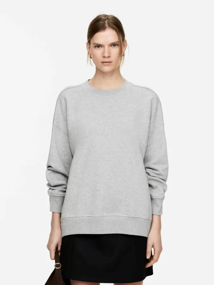 Afslappet Terry Sweatshirt