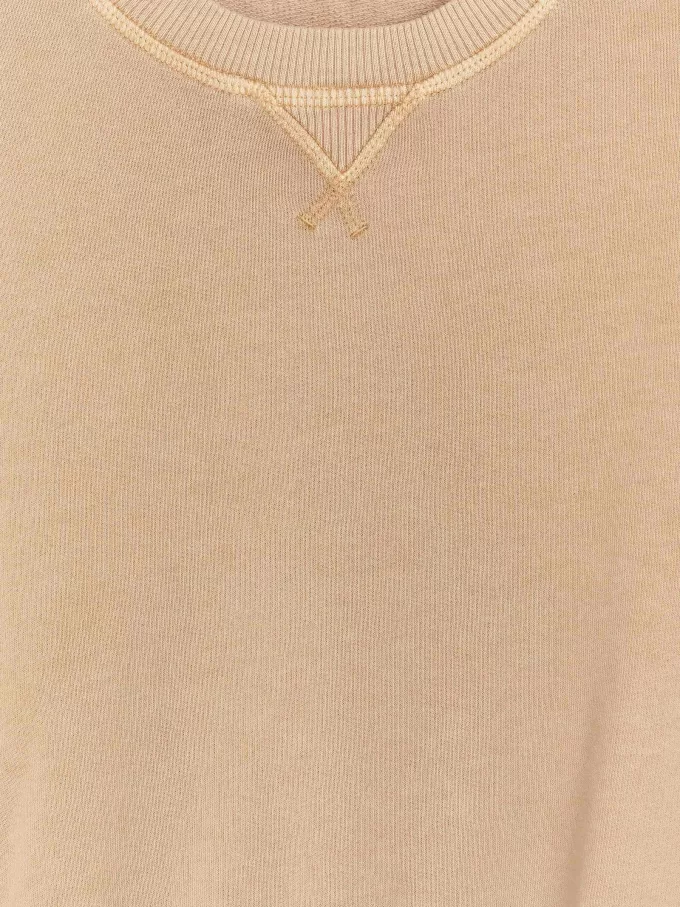 Afslappet bomulds sweatshirt