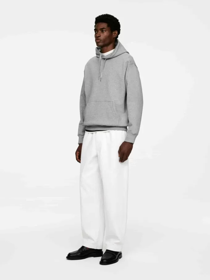 Afslappet hættetrøje