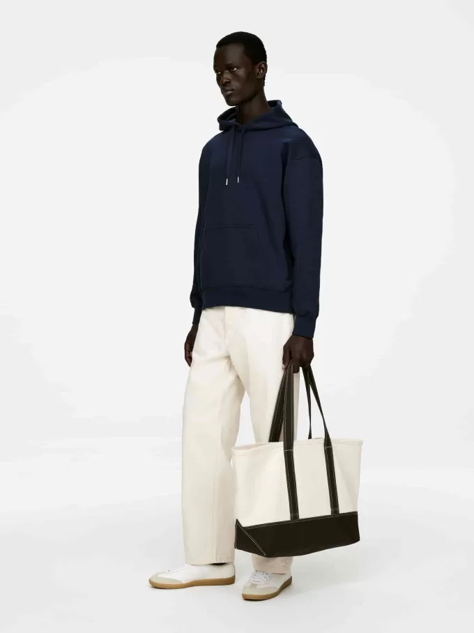 Afslappet hættetrøje