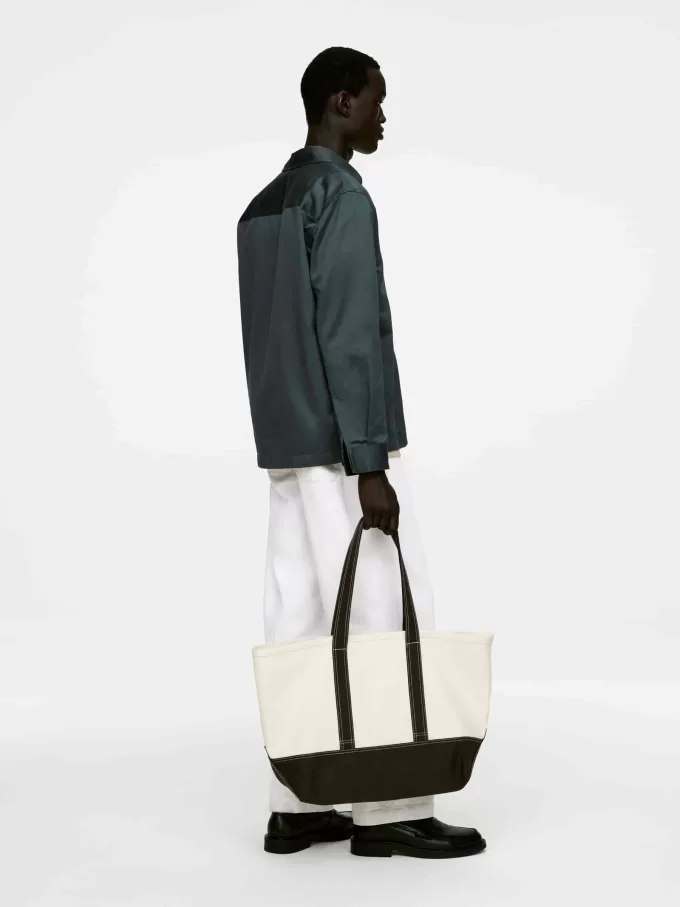 Afslappet pop-over skjorte