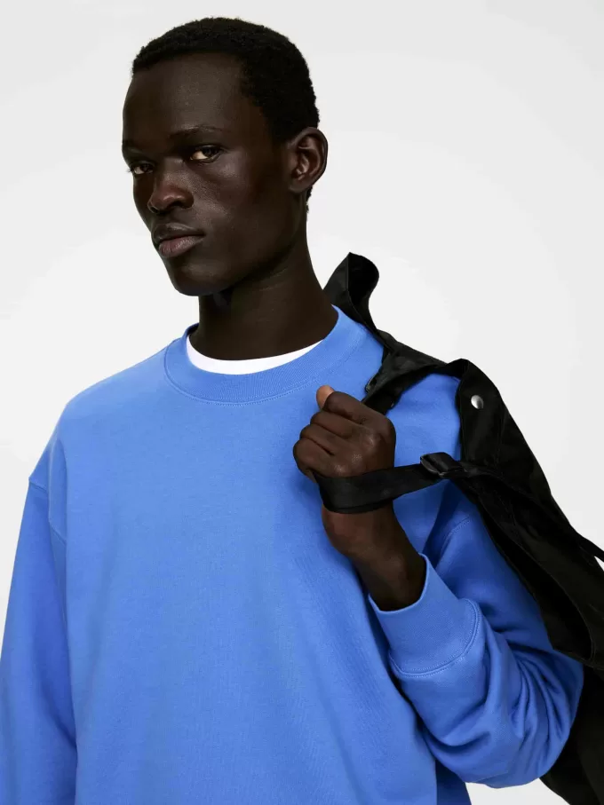 Afslappet sweatshirt