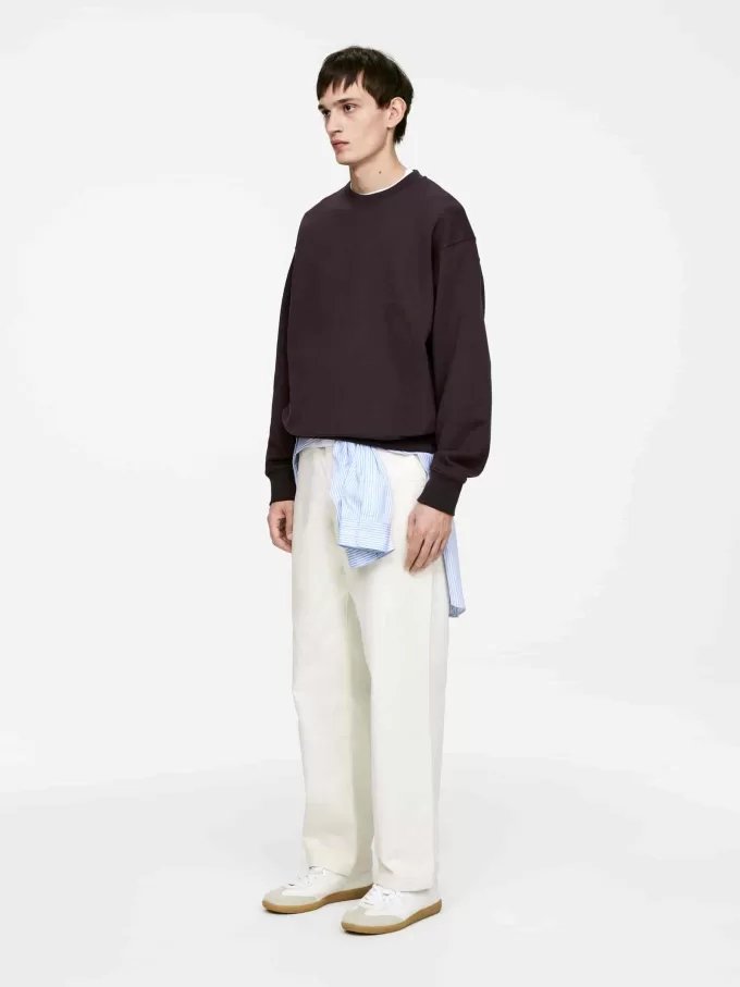 Afslappet sweatshirt