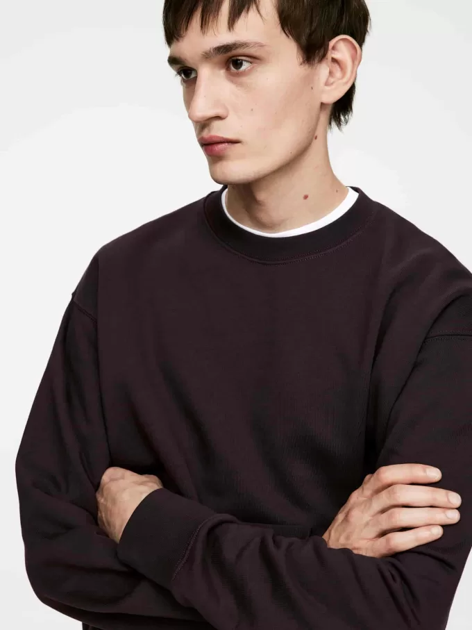 Afslappet sweatshirt