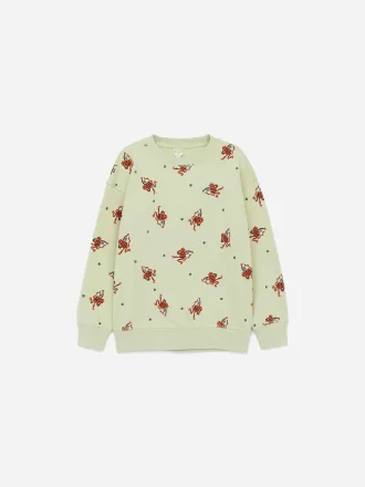 Afslappet sweatshirt