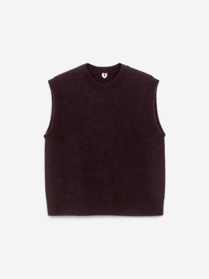 Alpaca-Wool Blend Vest