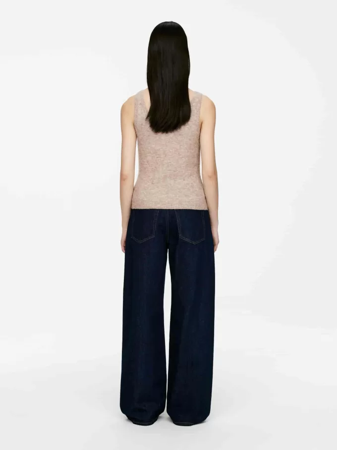 Alpaca-uld blanding top Alpaca-uld blanding top