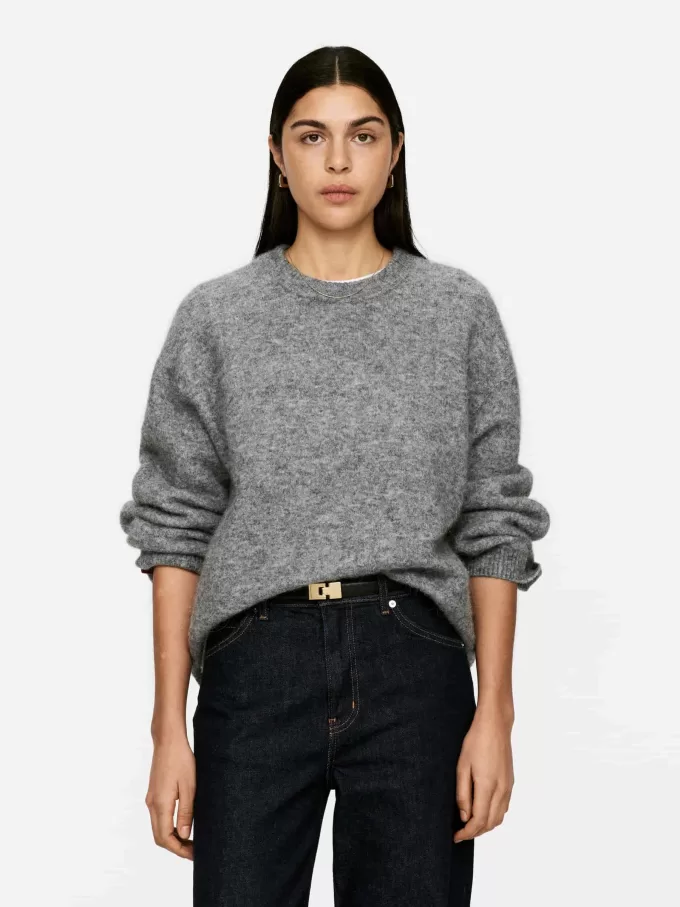 Alpaca-uld blandingstrøje Alpaca-uld blandingstrøje