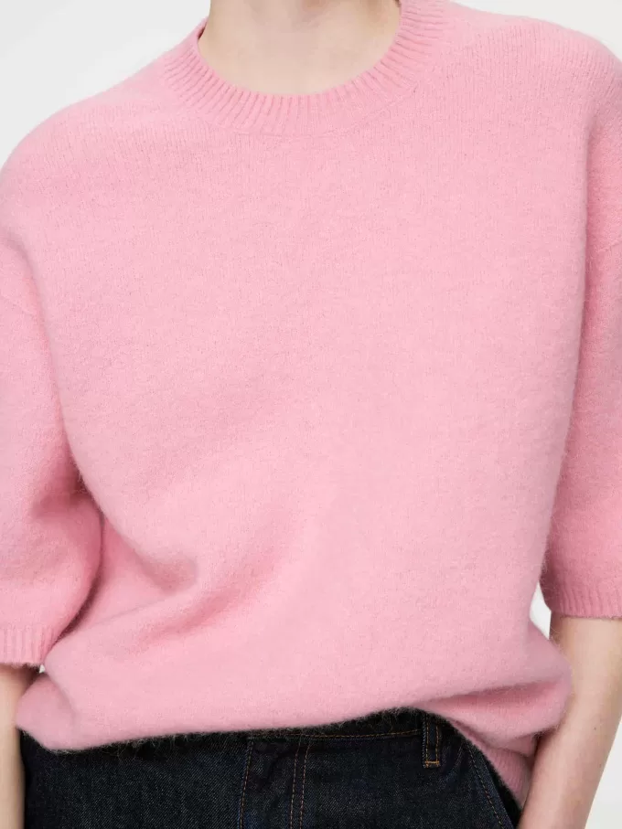 Alpaca-uld blandingstrøje