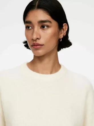 Alpaca-uld blandingstrøje