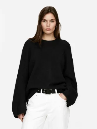 Alpaca-uld blandingstrøje