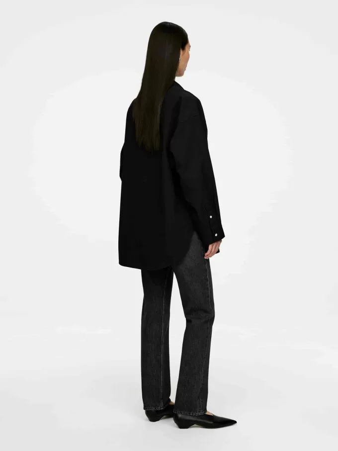 Batwing-ærmet skjorte